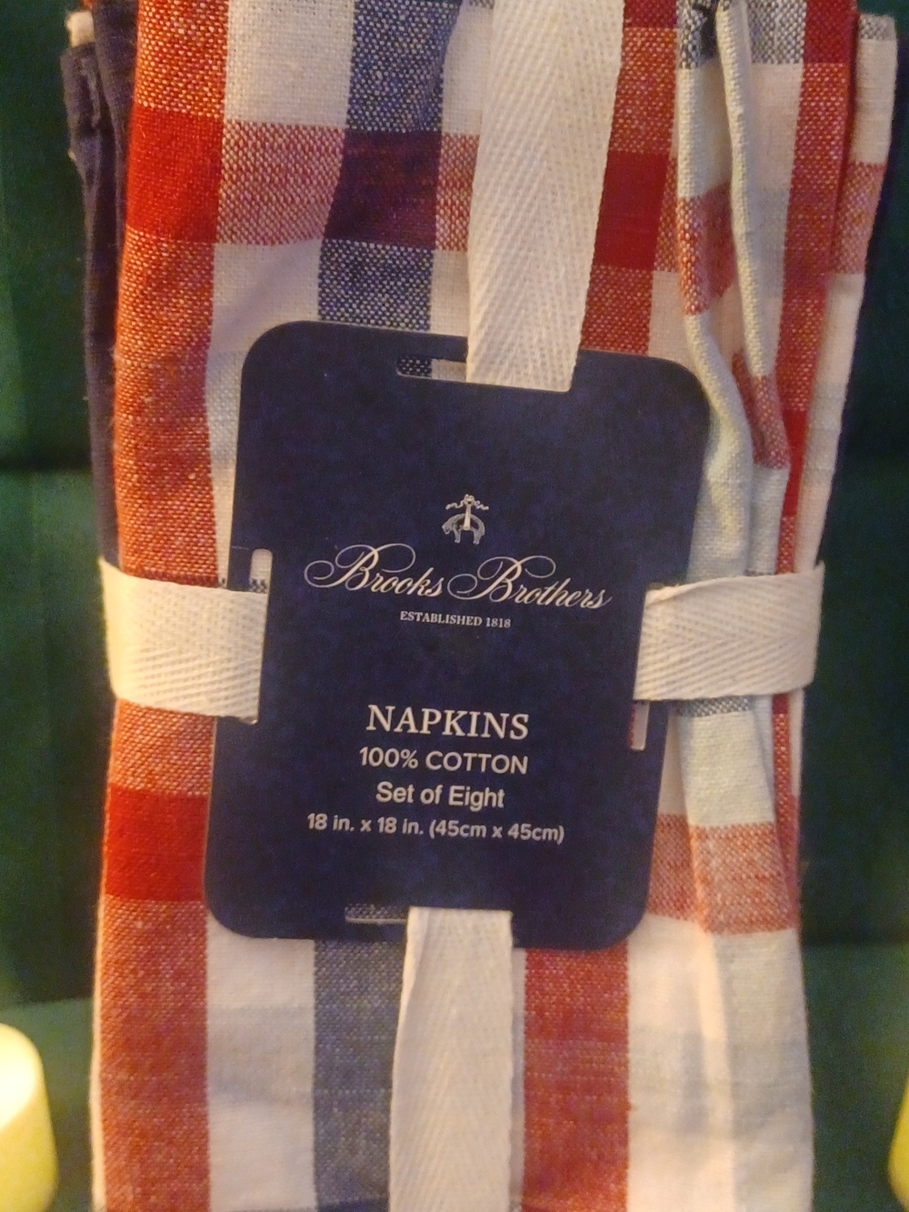 Red White And Blue Napkin Set